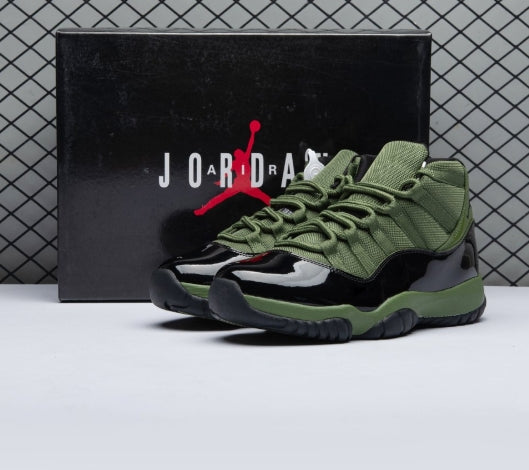 Air Jordan 11 Retro Army Green Black CT8012 300 Men's